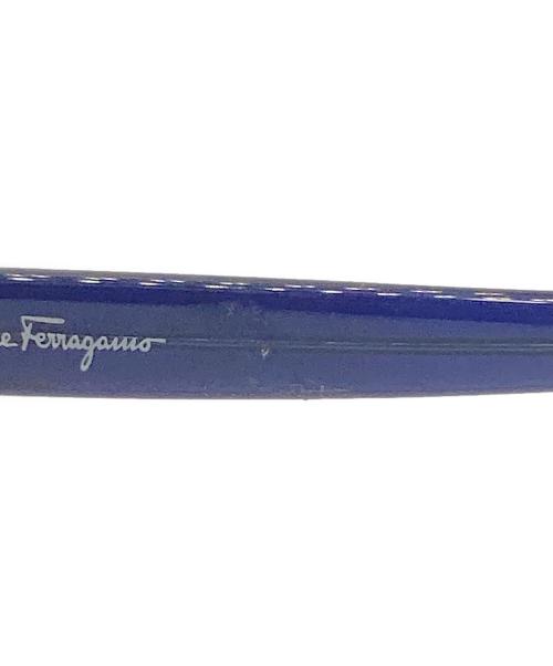 Salvatore Ferragamo（サルヴァトーレ フェラガモ）Salvatore Ferragamo (サルヴァトーレ フェラガモ) サングラス ネイビー サイズ:SIZE Sの古着・服飾アイテム