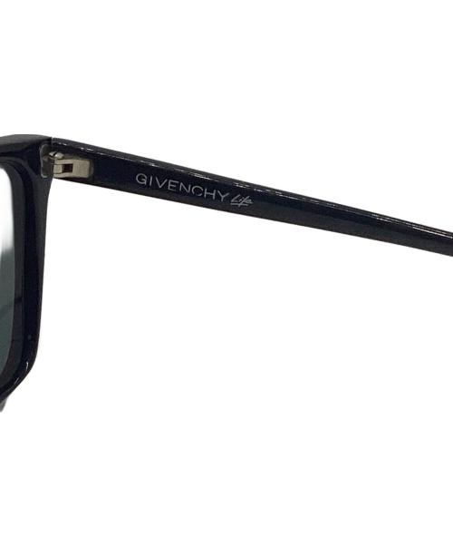GIVENCHY Life（ジバンシー ライフ）GIVENCHY LIFE (ジバンシー ライフ) サングラス ブラック×レッドの古着・服飾アイテム