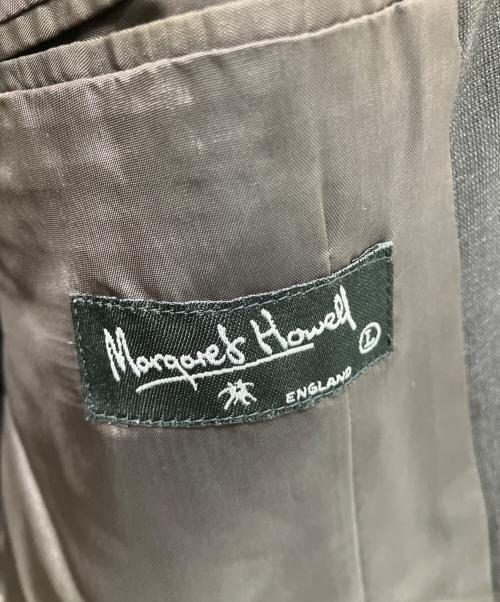 MARGARET HOWELL（マーガレットハウエル）MARGARET HOWELL (マーガレットハウエル) 3Bストライプスーツ ブラウン サイズ:Lの古着・服飾アイテム