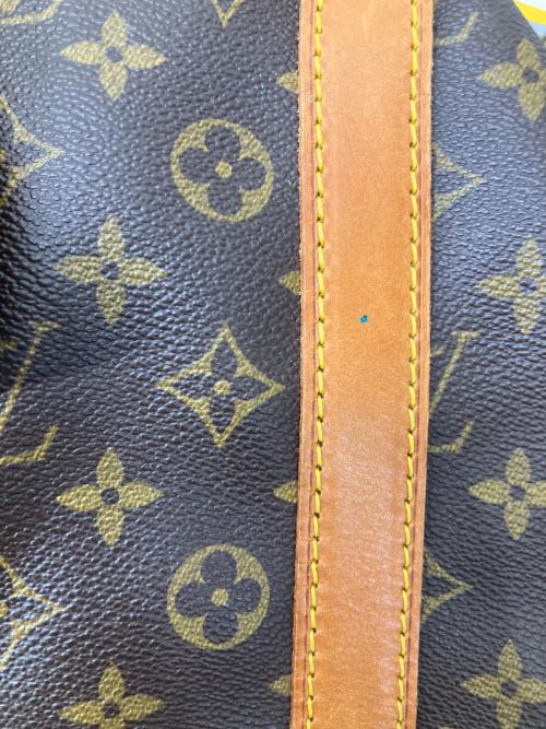 LOUIS VUITTON（ルイ ヴィトン）LOUIS VUITTON (ルイ ヴィトン) キーポル・バンドリエール55　ボストンバッグ ブラウンの古着・服飾アイテム