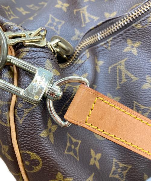 LOUIS VUITTON（ルイ ヴィトン）LOUIS VUITTON (ルイ ヴィトン) キーポル・バンドリエール55　ボストンバッグ ブラウンの古着・服飾アイテム
