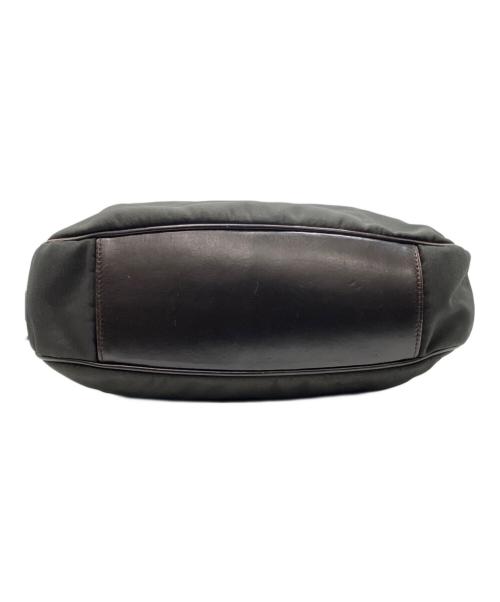 GUCCI（グッチ）GUCCI (グッチ) ナイロンバンブー2WAYショルダーバッグ ブラウンの古着・服飾アイテム