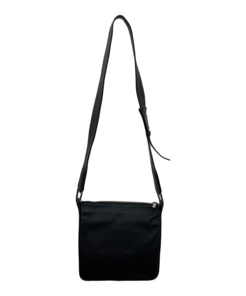 LOEWE（ロエベ）LOEWE (ロエベ) リピートアナグラムショルダーバッグ ブラックの古着・服飾アイテム