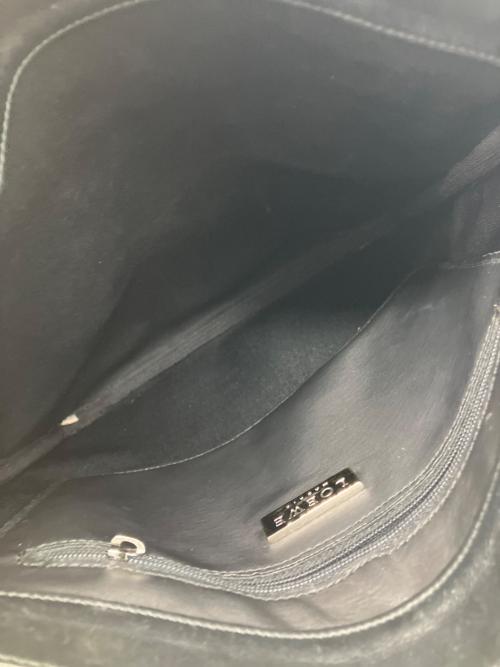 LOEWE（ロエベ）LOEWE (ロエベ) リピートアナグラムショルダーバッグ ブラックの古着・服飾アイテム
