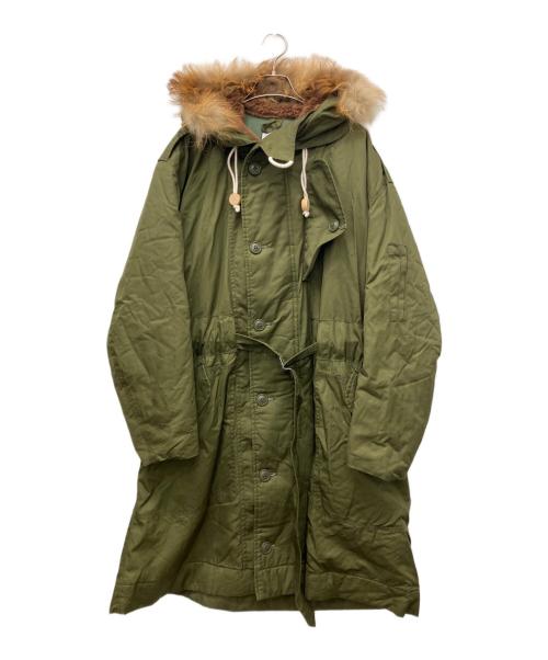 oldman's tailor（オールドマンズテーラー）OLDMAN'S TAILOR (オールドマンズテーラー) モッズコート オリーブ サイズ:38の古着・服飾アイテム