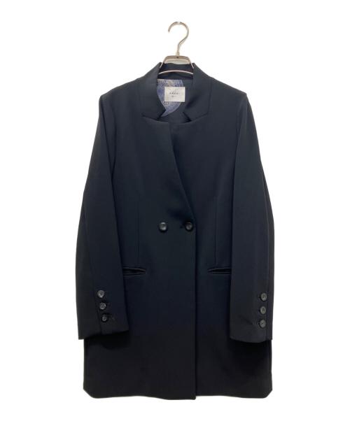 Ameri（アメリ）AMERI (アメリ) NOTCH PRINT LINING JACKET ブラック サイズ:Sの古着・服飾アイテム