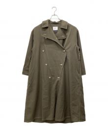 Ameri（アメリ）の古着「WAVE FRONT OVER COAT」｜オリーブ