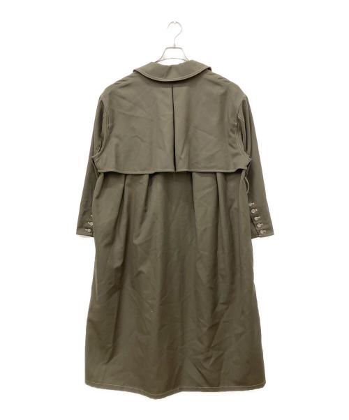 Ameri（アメリ）AMERI (アメリ) WAVE FRONT OVER COAT オリーブ サイズ:Sの古着・服飾アイテム