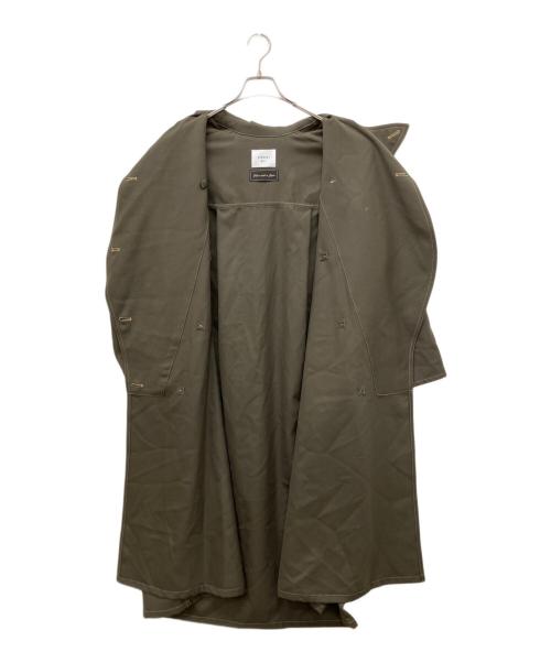 Ameri（アメリ）AMERI (アメリ) WAVE FRONT OVER COAT オリーブ サイズ:Sの古着・服飾アイテム