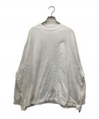 is-nessイズネス）の古着「BALLOON LONG SLEEVE」｜ホワイト
