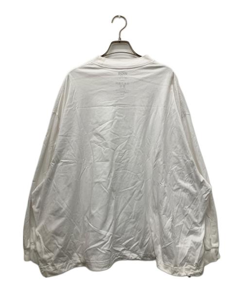 is-ness（イズネス）is-ness (イズネス) BALLOON LONG SLEEVE ホワイト サイズ:Mの古着・服飾アイテム