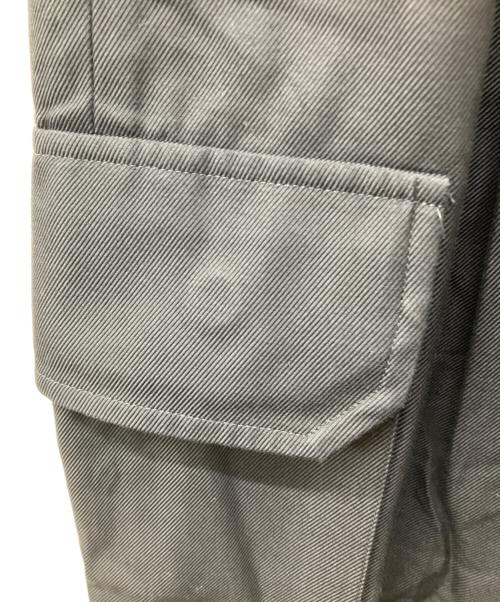 BLURHMS（ブラームス）blurhms (ブラームス) Drill Chambray Super Wide 6P Slacks ネイビー サイズ:Mの古着・服飾アイテム