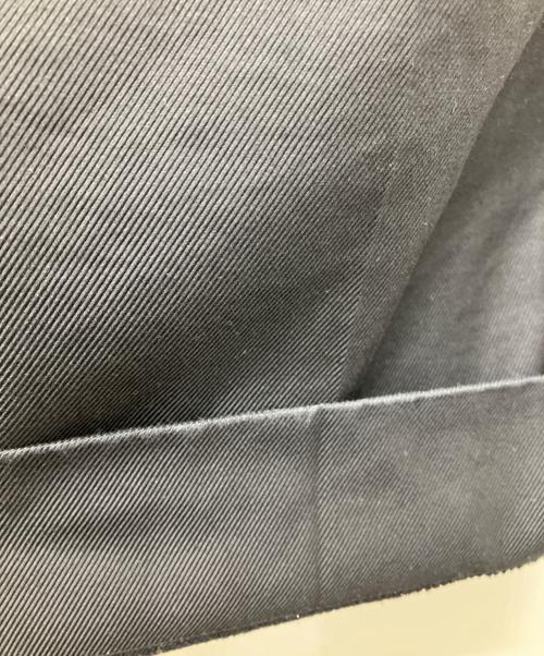 BLURHMS（ブラームス）blurhms (ブラームス) Drill Chambray Super Wide 6P Slacks ネイビー サイズ:Mの古着・服飾アイテム