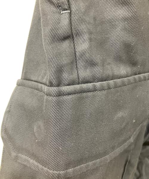 BLURHMS（ブラームス）blurhms (ブラームス) Drill Chambray Super Wide 6P Slacks ネイビー サイズ:Mの古着・服飾アイテム