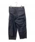 blurhms (ブラームス) Drill Chambray Super Wide 6P Slacks ネイビー サイズ:M：10000円