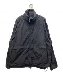 DAIWA PIER39（ダイワ ピア39）の古着「TECH 2WAY WINDBREAKER JACKET」｜ブラック