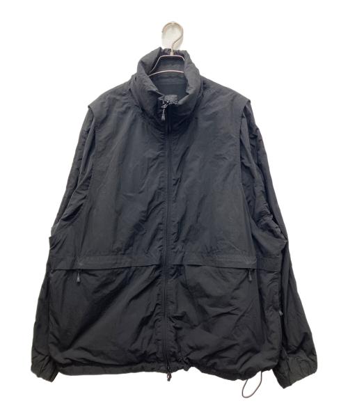 DAIWA PIER39（ダイワ ピア39）DAIWA PIER39 (ダイワ ピア39) TECH 2WAY WINDBREAKER JACKET ブラック サイズ:Mの古着・服飾アイテム