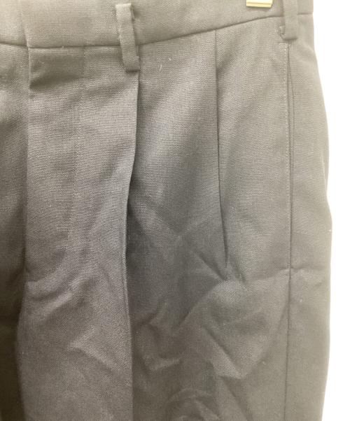 HUGEN（ユーゲン）HUGEN (ユーゲン) GEORGE ウールソリッド2Pテーパードパンツ ネイビー サイズ:Sの古着・服飾アイテム