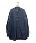 MAATEE&SONS（マーティーアンドサンズ）の古着「23SS 極上リネン Pull Over Shirts」｜ネイビー