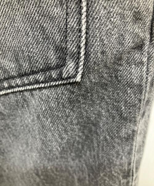 stein（シュタイン）stein (シュタイン) 22SS RECONSTRUCTION WIDE DENIM JEANS ブラック サイズ:XSの古着・服飾アイテム