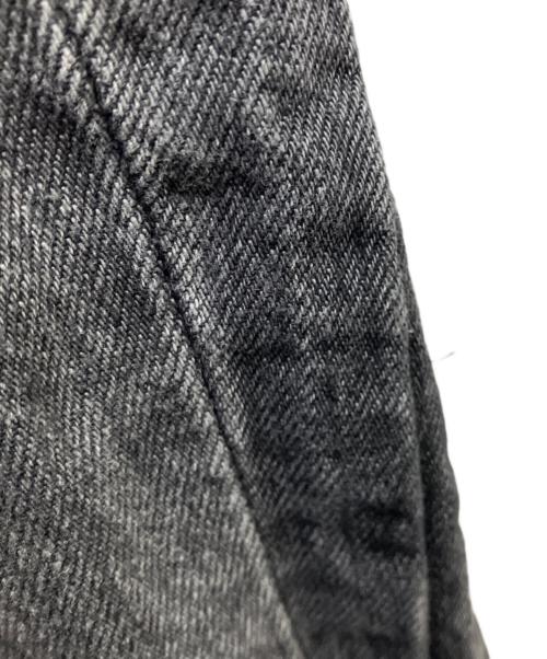 stein（シュタイン）stein (シュタイン) 22SS RECONSTRUCTION WIDE DENIM JEANS ブラック サイズ:XSの古着・服飾アイテム