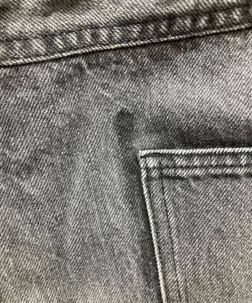 stein（シュタイン）stein (シュタイン) 22SS RECONSTRUCTION WIDE DENIM JEANS ブラック サイズ:XSの古着・服飾アイテム