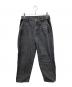 stein（シュタイン）の古着「22SS RECONSTRUCTION WIDE DENIM JEANS」｜ブラック