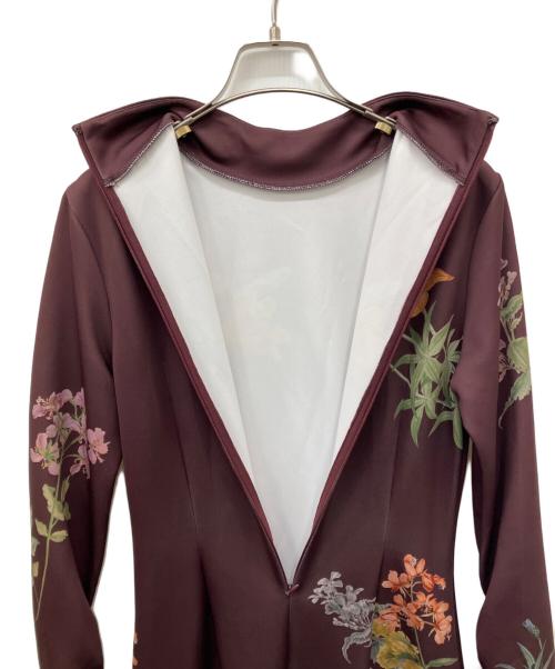 Ameri（アメリ）AMERI (アメリ) UND ANNABELLE LONG DRESS エンジ サイズ:Sの古着・服飾アイテム