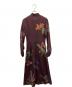 AMERI (アメリ) UND ANNABELLE LONG DRESS エンジ サイズ:S：8000円