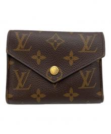LOUIS VUITTON（ルイ ヴィトン）の古着「ポルトフォイユ・ヴィクトリーヌ」｜ブラウン
