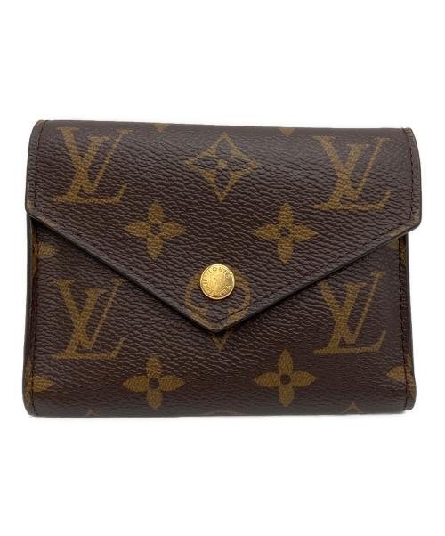 LOUIS VUITTON（ルイ ヴィトン）LOUIS VUITTON (ルイ ヴィトン) ポルトフォイユ・ヴィクトリーヌ ブラウンの古着・服飾アイテム