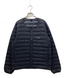 mont-bell（モンベル）の古着「スペリオダウン ラウンドネックジャケット」｜ブラック