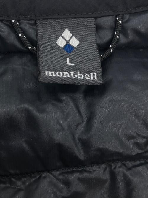 mont-bell（モンベル）mont-bell (モンベル) スペリオダウン ラウンドネックジャケット ブラック サイズ:Lの古着・服飾アイテム