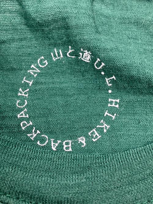 山と道（ヤマトミチ）山と道 (ヤマトミチ) Merino Light Long Sleeve グリーン サイズ:Lの古着・服飾アイテム