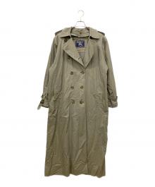 Burberry's（バーバリーズ）の古着「裏地チェックトレンチコート」｜オリーブ