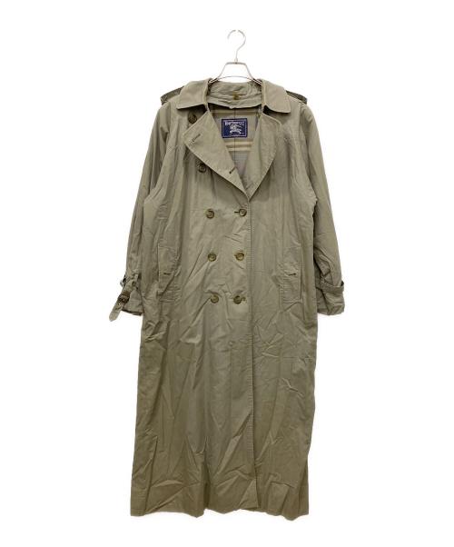 Burberry's（バーバリーズ）Burberry's (バーバリーズ) 裏地チェックトレンチコート オリーブ サイズ:不明の古着・服飾アイテム