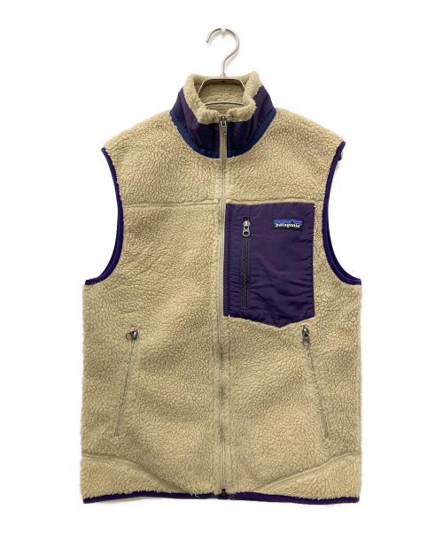 Patagonia（パタゴニア）Patagonia (パタゴニア) CLASSIC RETRO-X Vest ベージュ サイズ:XSの古着・服飾アイテム