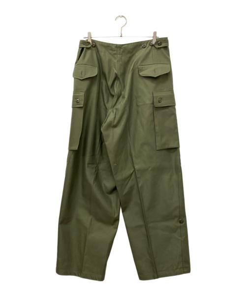 オランダ軍（オランダグン）オランダ軍 (オランダグン) ダブルフェイスカーゴパンツ オリーブ サイズ:82×80の古着・服飾アイテム