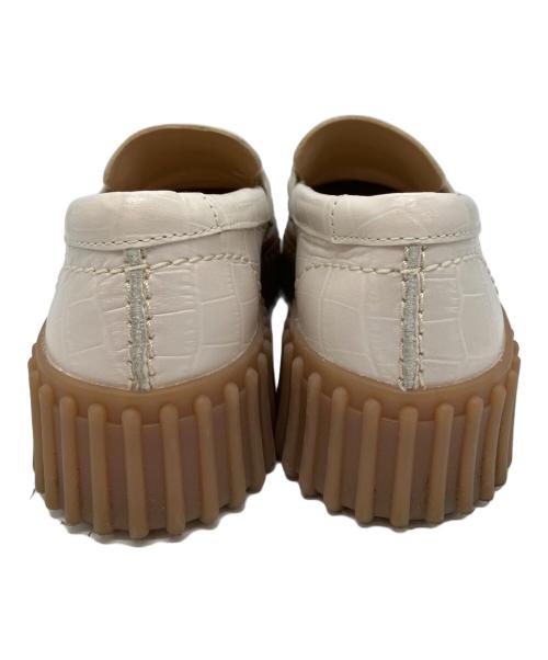 CLARKS（クラークス）CLARKS (クラークス) Torhill Penny ベージュ サイズ:23.5の古着・服飾アイテム