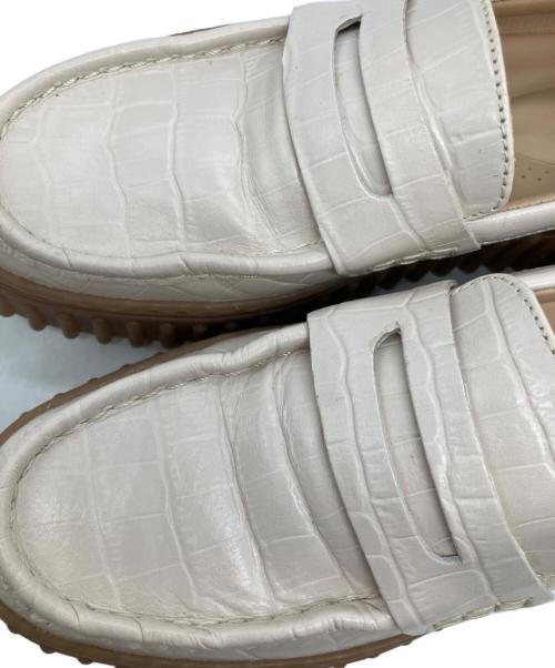 CLARKS（クラークス）CLARKS (クラークス) Torhill Penny ベージュ サイズ:23.5の古着・服飾アイテム