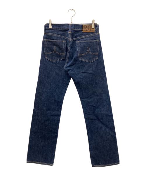 RRL（ダブルアールエル）RRL (ダブルアールエル) セルビッチストレートデニムパンツ インディゴ サイズ:W28×L30の古着・服飾アイテム