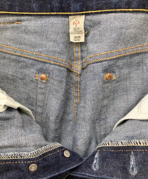 RRL（ダブルアールエル）RRL (ダブルアールエル) セルビッチストレートデニムパンツ インディゴ サイズ:W28×L30の古着・服飾アイテム