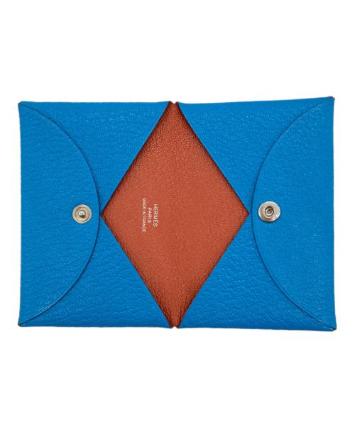 HERMES（エルメス）HERMES (エルメス) コインケース ブルーの古着・服飾アイテム