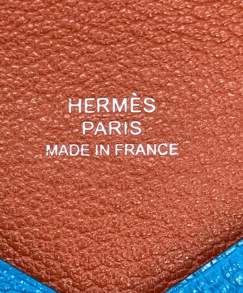 HERMES（エルメス）HERMES (エルメス) コインケース ブルーの古着・服飾アイテム