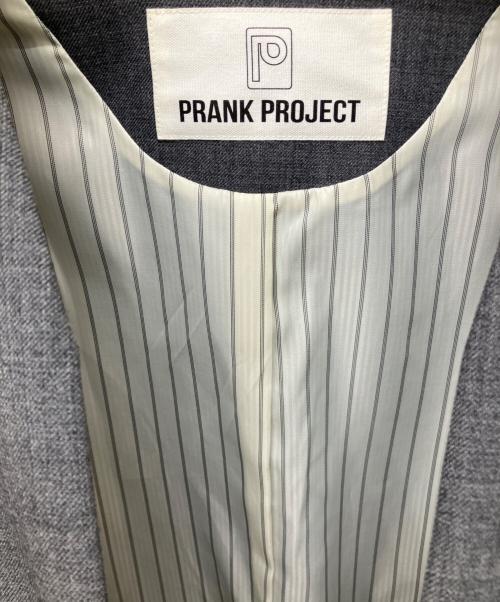 PRANK PROJECT（プランクプロジェクト）PRANK PROJECT (プランクプロジェクト) Ｖネックナロージャケットプルオーバー グレー サイズ:Freeの古着・服飾アイテム