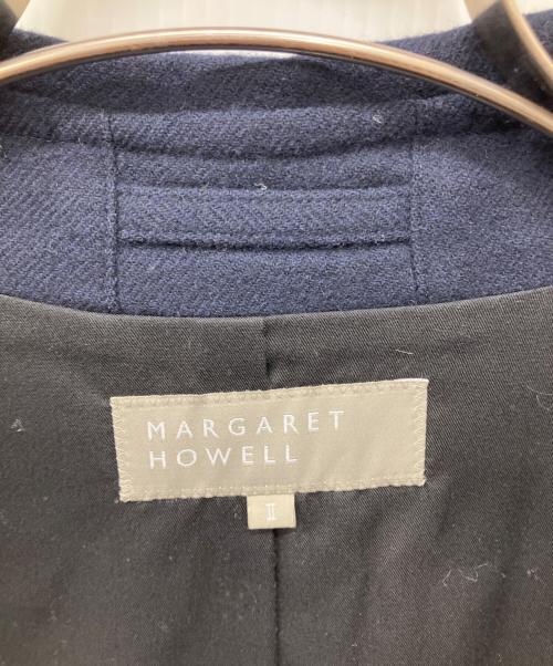 MARGARET HOWELL（マーガレットハウエル）MARGARET HOWELL (マーガレットハウエル) ウールコート ネイビー サイズ:２の古着・服飾アイテム