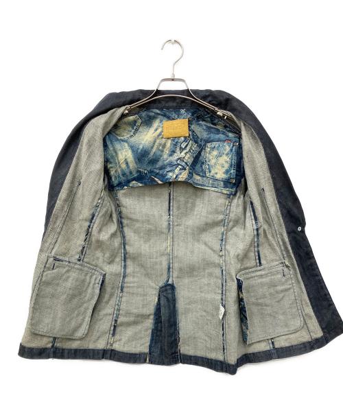 LEVI'S（リーバイス）LEVI'S (リーバイス) デニムテーラードジャケット インディゴ サイズ:Mの古着・服飾アイテム