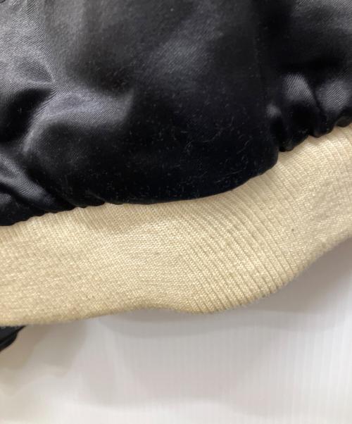 六無人（ロクブジン）六無人 (ロクブジン) リバーシブルスカジャン ブラック サイズ:XLの古着・服飾アイテム