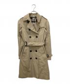 BURBERRYバーバリー）の古着「ライナー付き裏メガチェックトレンチコート」｜ブラウン