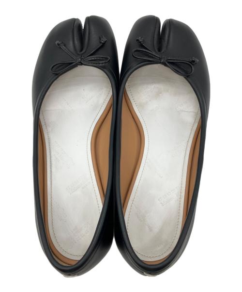 Maison Margiela（メゾンマルジェラ）Maison Margiela (メゾンマルジェラ) Tabi バレエシューズ ブラック サイズ:37 1/2の古着・服飾アイテム